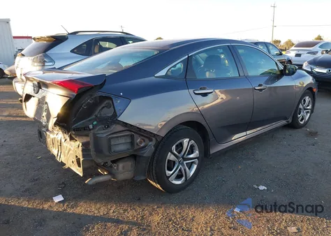 2016 Honda Civic Lx из США, поврежденный, VIN 19XFC2F55GE237956